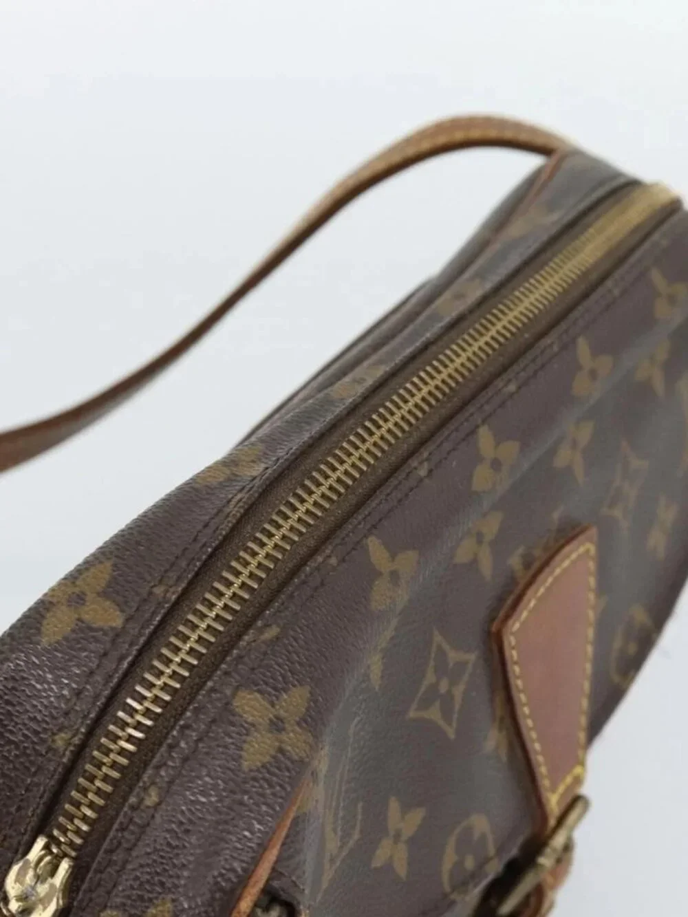 LOUIS VUITTON Monogram Jeune Fille MM Shoulder Bag M51226 LV Auth 189000